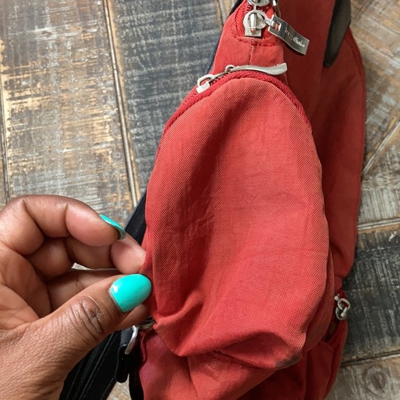 Baggallini backback w/leather details. - Picture 7 of 7